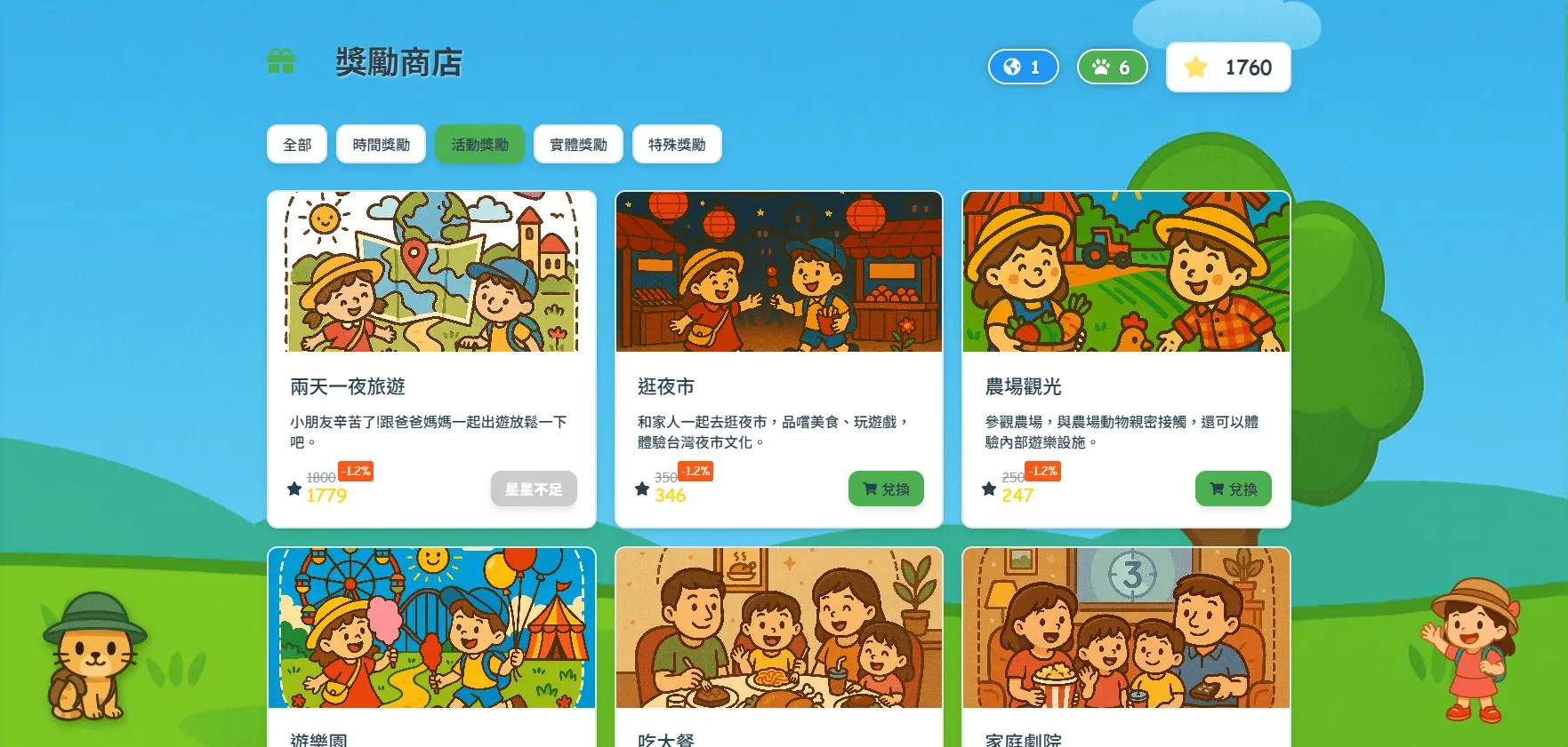 TaskyVenture 兒童任務管理平台 screenshot 2